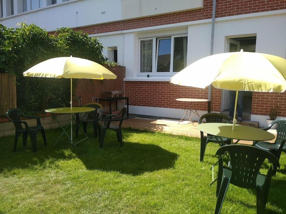 La Brise Malouine Au Bord De Mer Avec Jardin Dunkirk Exterior foto